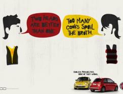 Fiat 500广告欣赏